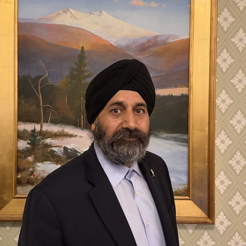 Inderjeet Singh, owner of A Saffron Thread