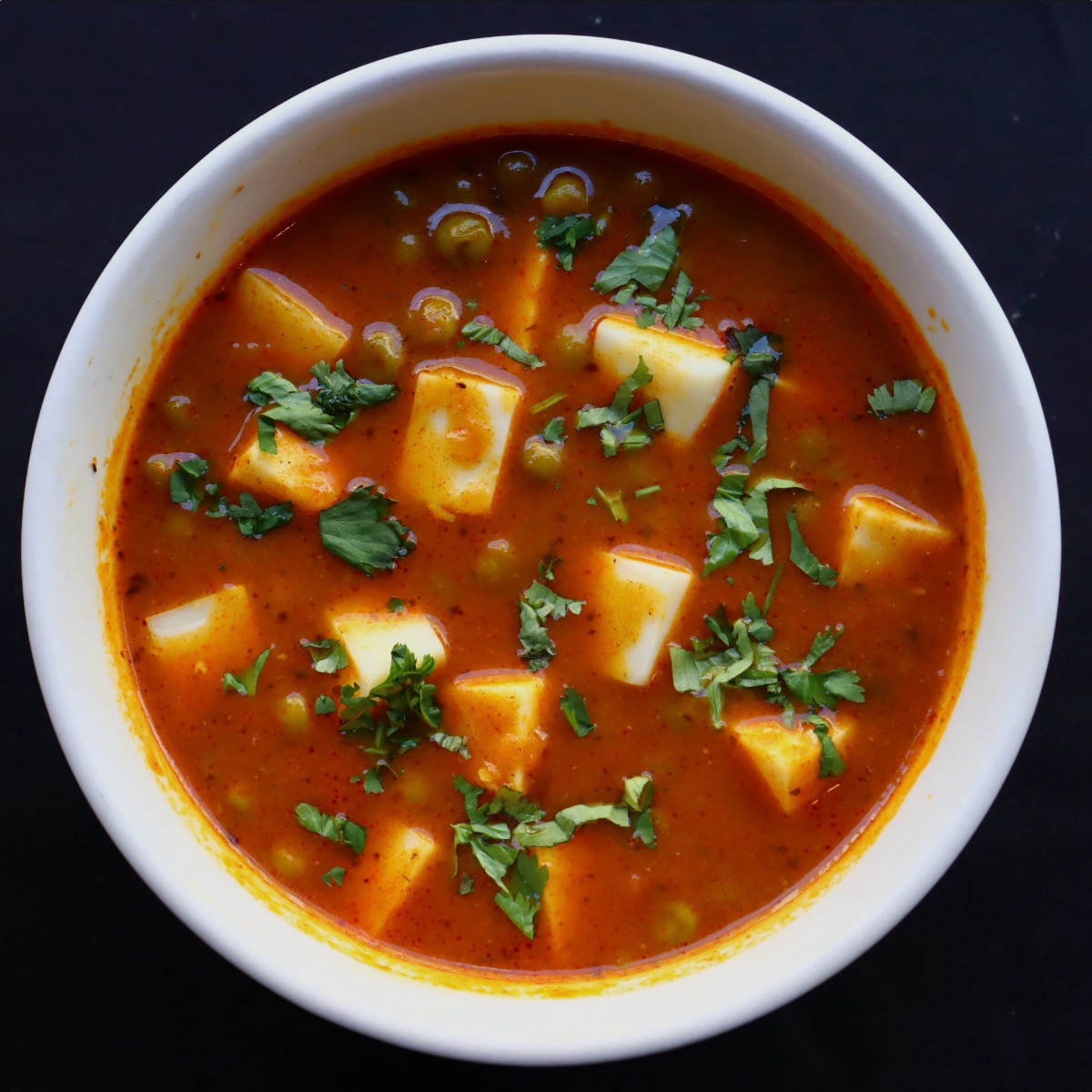 Matar Paneer