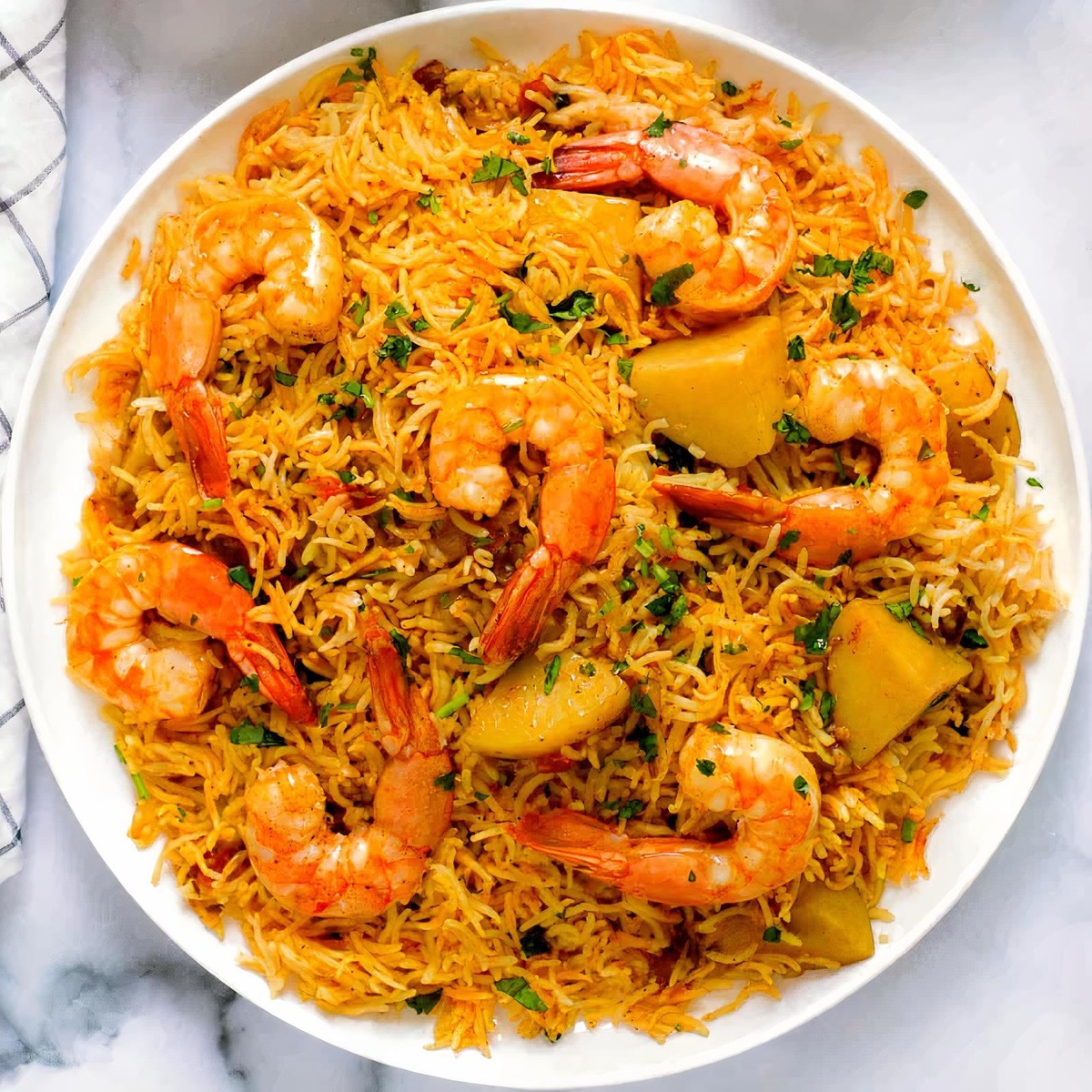 Shrimp Biryani